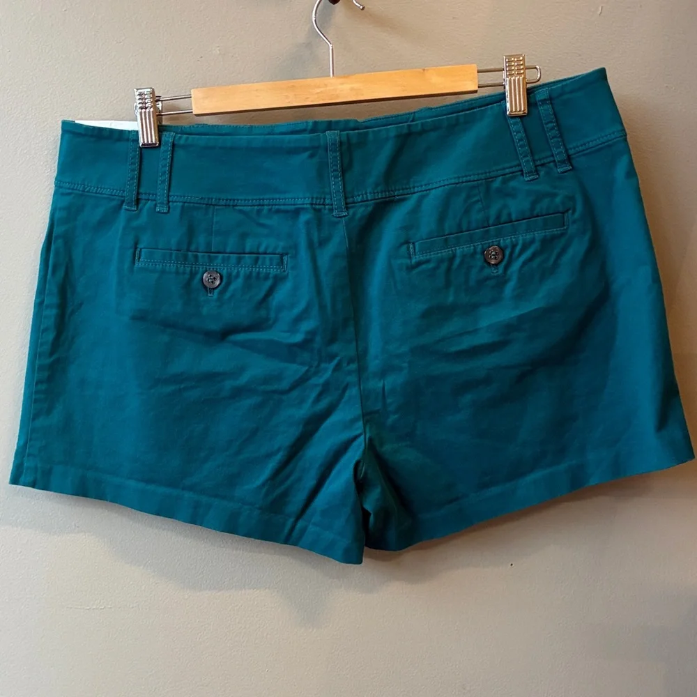 New York & Company East Village Teal Shorts, 14 - Picture 5 of 6